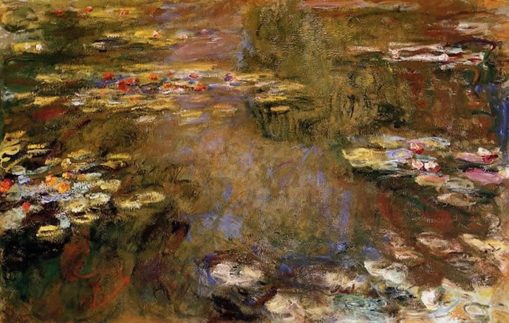 Claude Monet The Water-Lily Pond 10
